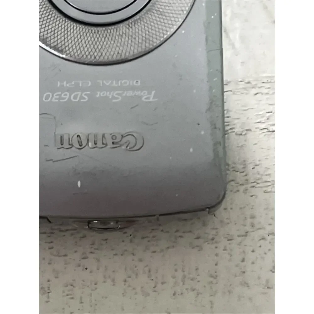 Canon PowerShot SD630 Digital ELPH Camera 6.0MP 3X Zoom Silver Lightweigh Tested